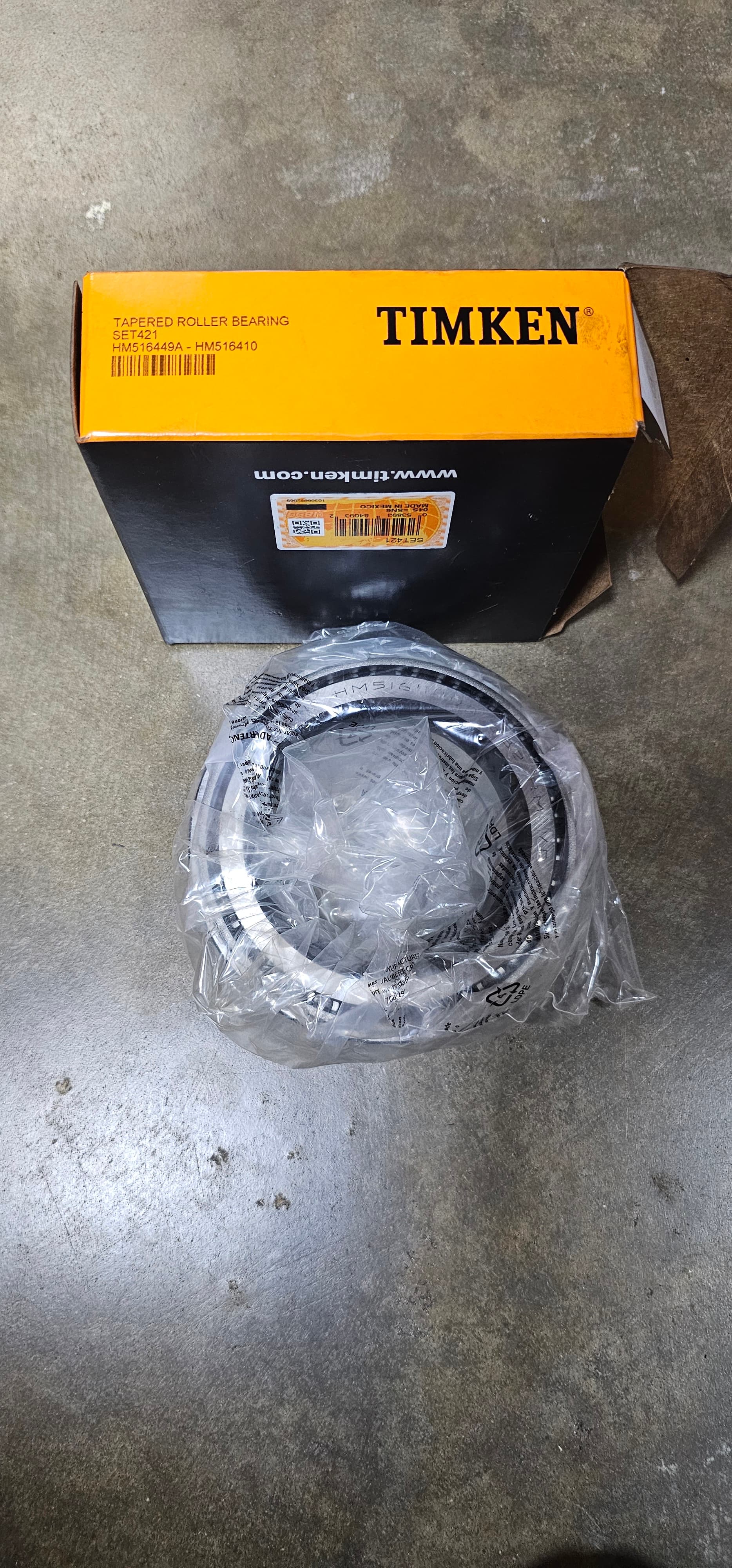 Timken Bearing Set 421
