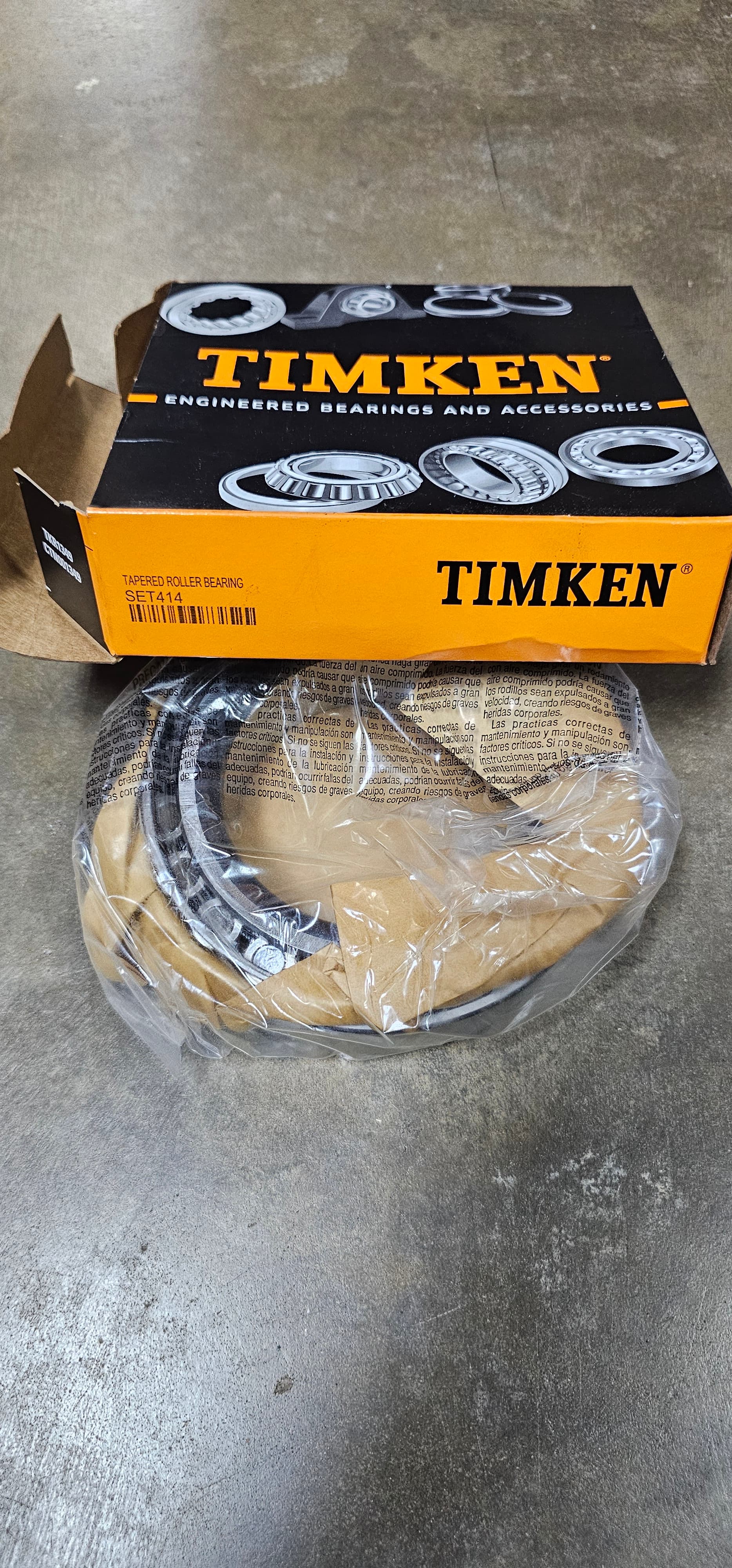 Timken Bearing Set 414