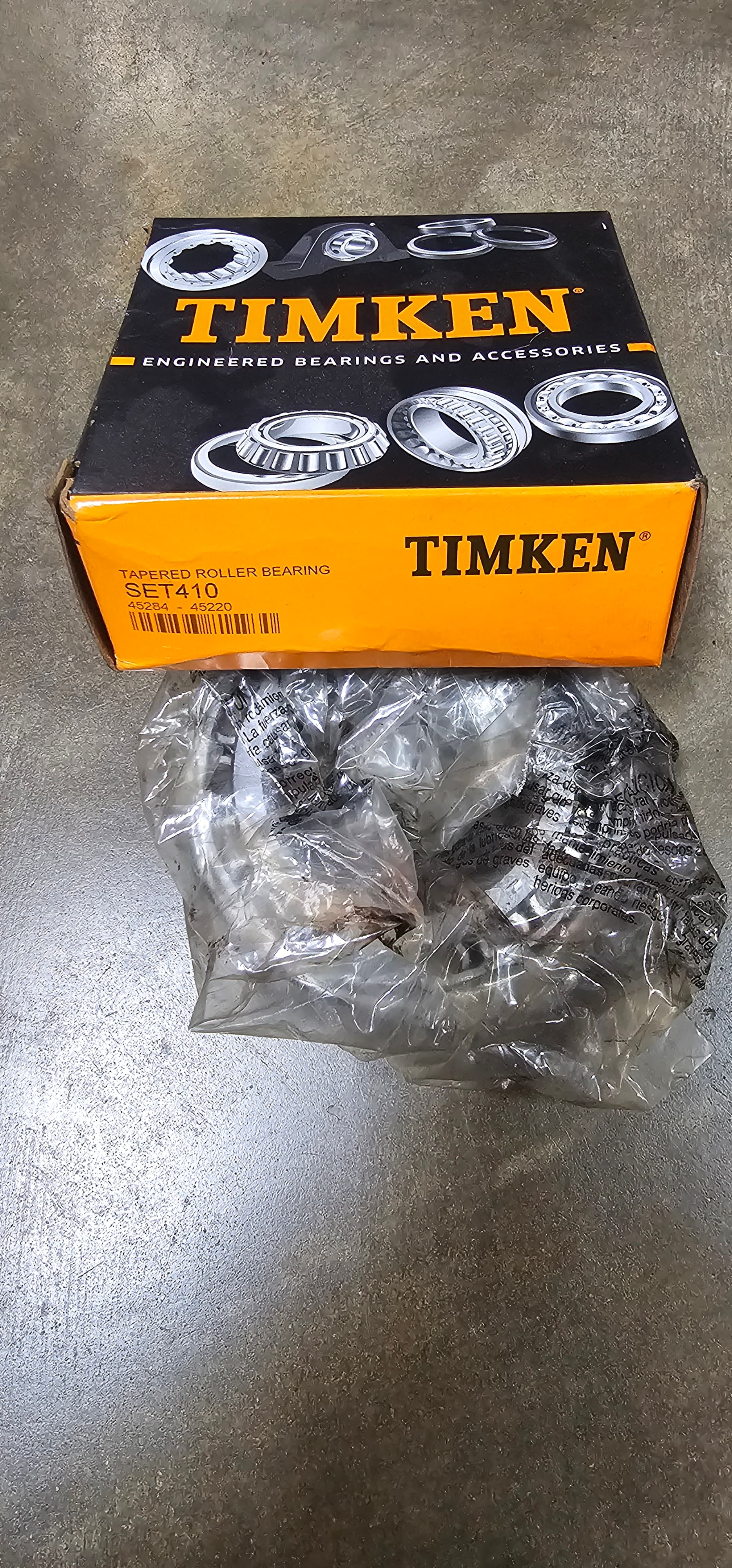 Timken Bearing Set 410