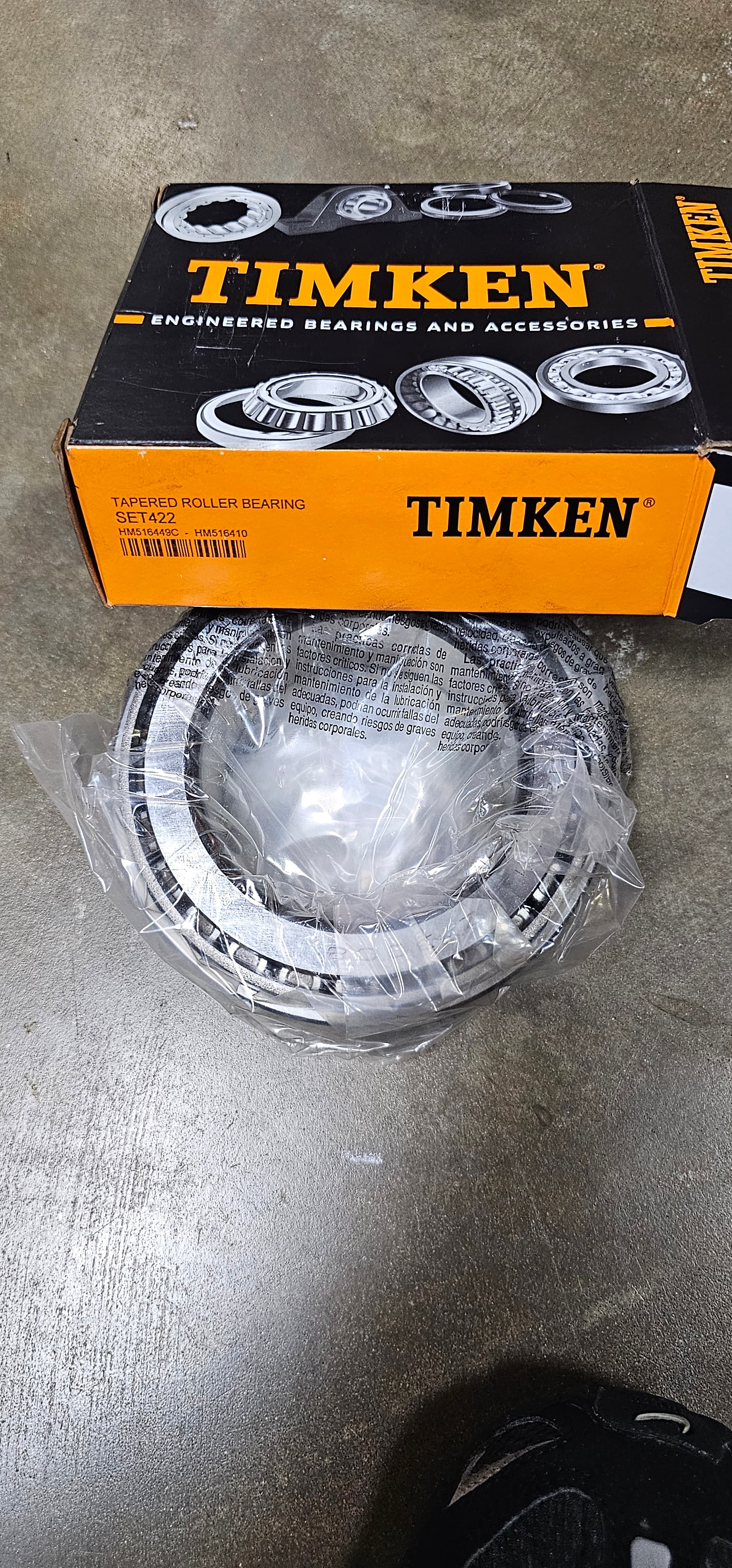 Timken Bearing Set 422