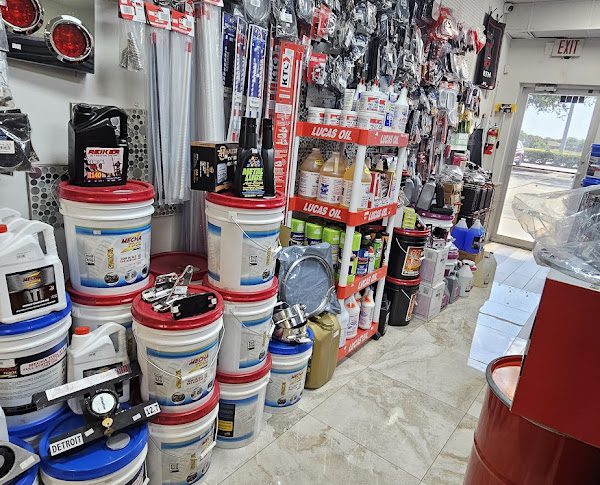 Inside our parts store