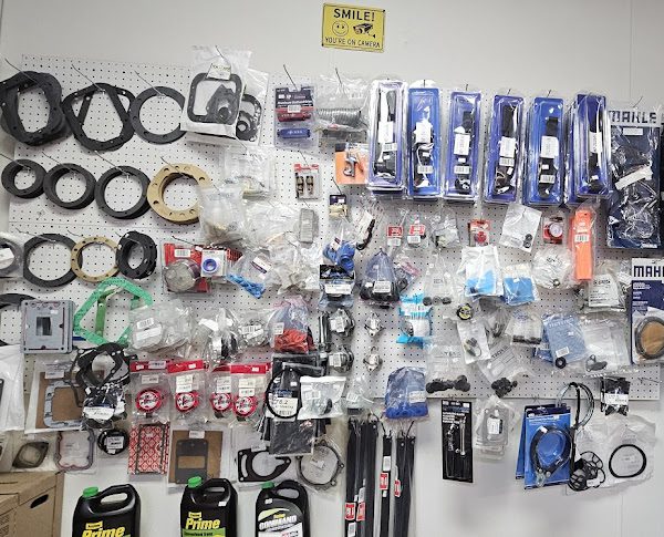 Belts, seals and small parts